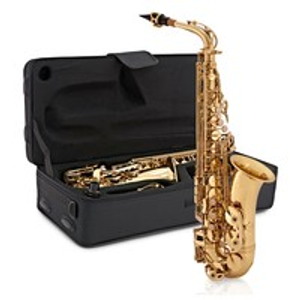 Alto Saxophone by Gear4music, Gold