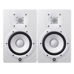 Yamaha HS7W Studio Monitors Pair, White