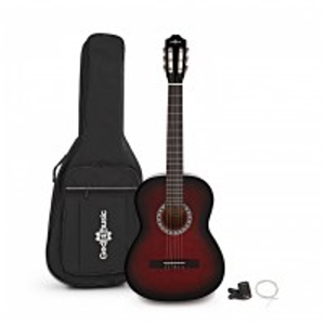 Classical Guitar Pack, RedBurst, by Gear4music