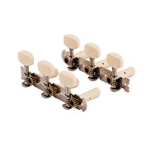 Guitarworks Classical Guitar Machine Heads, Round, Chrome