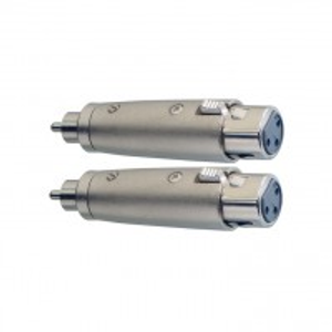 Stagg 2 x Female XLR/ Male RCA Adaptor