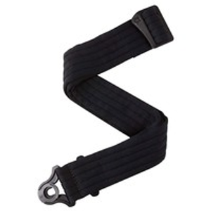D’Addario 50BAL01 Auto Lock Guitar Strap, Black Padded Stripes