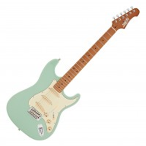 JET Guitars JS-300 Roasted Maple, Sea Foam Green
