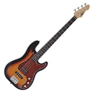 LA Select Bass Guitar by Gear4music, Sunburst