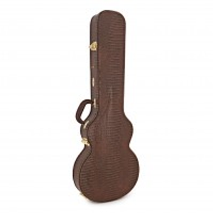 Deluxe Fitted Electric Guitar Case by Gear4music, Brown