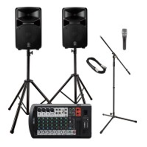 Yamaha Stagepas 600BT Portable PA System Vocal Performance Bundle