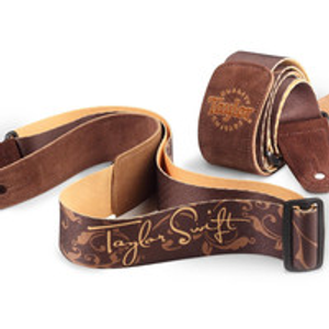 Taylor Guitars Taylor Swift Signature Guitar Strap, Brown