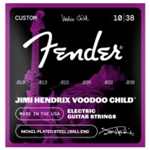 Fender Hendrix Voodoo Child Ball End NPS Guitar Strings, 10-38