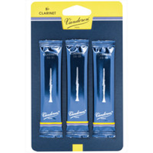 Vandoren Traditional Clarinet Reed, 3 (3 Pack)