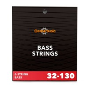 6 String Bass Guitar String Set by Gear4music