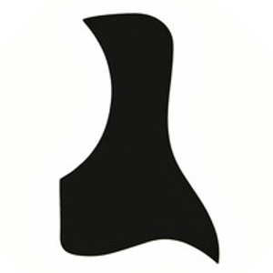 Guitarworks Acoustic Guitar Scratch Plate, Black
