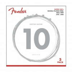 Fender Super 250's 10-46, 3 Pack
