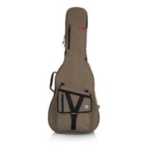 Gator GT-ACOUSTIC-TAN Transit Series Acoustic Guitar Bag, Tan