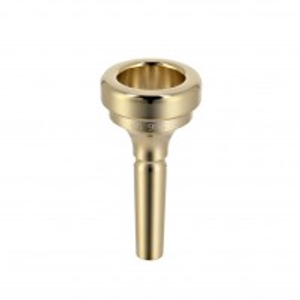 Coppergate 9BS Trombone Mouthpiece by Gear4music, Gold