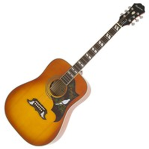 Epiphone Dove Studio Electro Acoustic, Violinburst