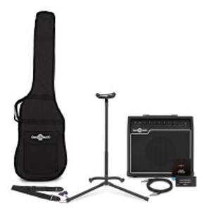 35 Watt Bass Amp & Accessory Pack by Gear4music