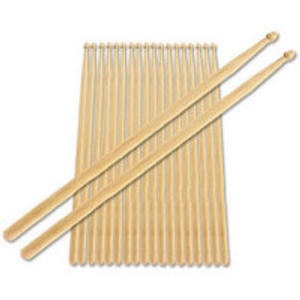 2B Nylon Tip Maple Drumsticks, 10 Pack