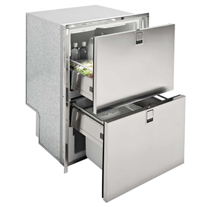 5.5 cubic foot Double Drawer Refrigerator, AC/DC