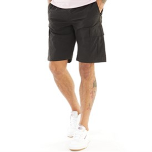 JACK & JONES Mens Gordan Warner Tech Cargo Shorts Black