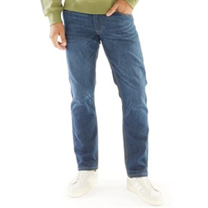 Duck and Cover Mens Hydras Straight Fit Jeans Dark Wash