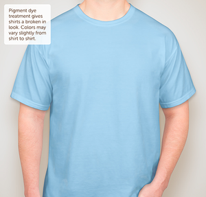 Comfort Colors 100% Cotton T-shirt - Hydrangea