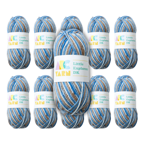 ABC Yarn Little Explorers Pack - Ocean (10 Pack)