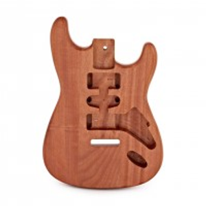 Guitarworks Duo-Cutaway Electric Guitar Body, Mahogany