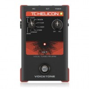 TC Helicon VoiceTone R1 Vocal Tuned Reverb Voice Processor