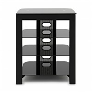 AVCOM Hi-Fi Rack Cabinet, Black