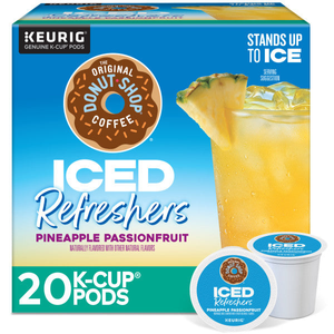 The Original Donut Shop Pineapple Passionfruit Iced Refreshers K-Cups – 20 Count