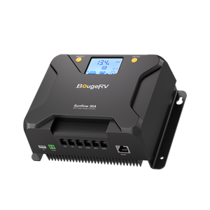 BougeRV Sunflow 30A MPPT Solar Charge Controller 12V/24V