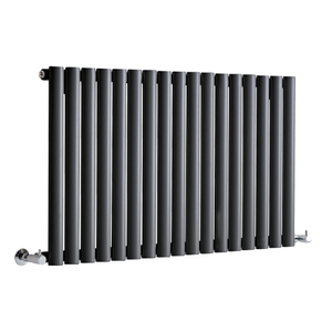 Milano Aruba - Horizontal Designer Radiator - Single Panel - 600mm x 1000mm - Anthracite