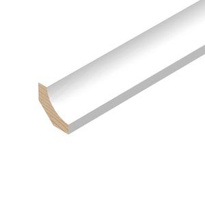 TM731PRIMED White Primed Pine Scotia Bead 15x15x2400mm PEFC