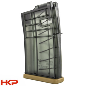 HK417, MR762 Magazine - 20 Round - RAL8000