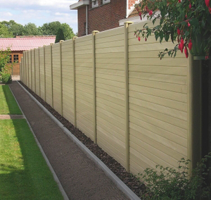 Eurocell Composite Eco Fence Board – Natural 1.83m x 300mm (6ft x 12")