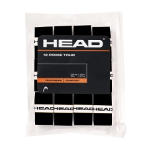 HEAD Prime Tour Overgrip x 12 - Black