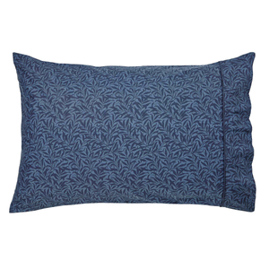 Strawberry Thief Pair of Standard Pillowcases, Indigo