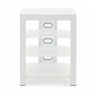 AVCOM Hi-Fi Rack Cabinet, Matt White
