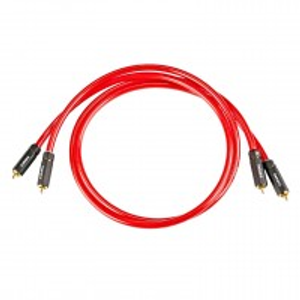 QED Reference Audio 1 w/Fisual Havana XL RCA - Stereo Phono Cable, 1m