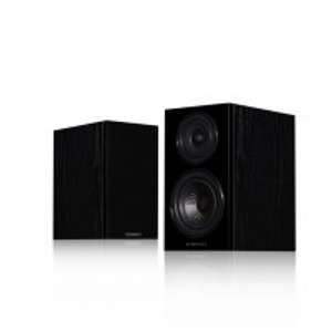 Wharfedale Diamond 12.1 Bookshelf Speakers (Pair), Black Oak