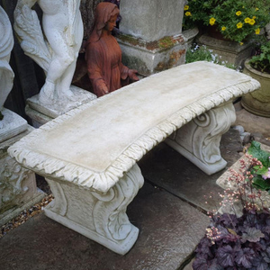 Stone Cast Florentine Design Straight Bench, 121 cm