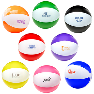 16" Two Tone Inflatable Beach Ball