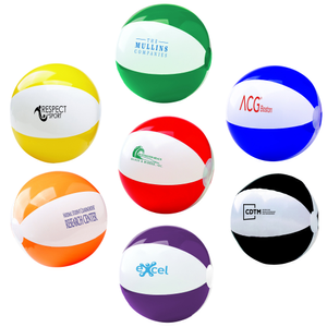 12"  Two-tone Beach  Ball