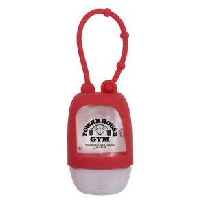 1  oz Travel Antibacterial Hand Sanitizer with Adjustable Silicone  Strap