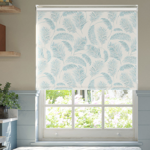 Pampas Grass, Blue Topaz - Roller Blind