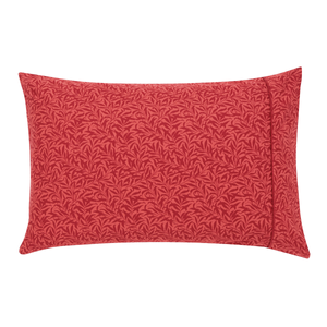 Strawberry Thief Pair of Standard Pillowcases, Crimson