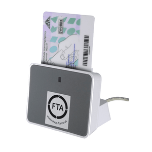 Contemporary Heavy Base Driver Card Reader