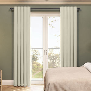 Soft Chevron, Cream - Made to Measure Curtains