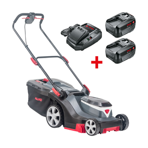 AL-KO 18V Bosch Comfort 38.2 Li R Mower Kit (Inc 2 Batteries & Charger)
