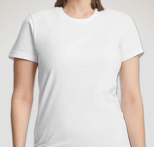 Gildan Women's Midweight Softstyle Jersey T-shirt - White